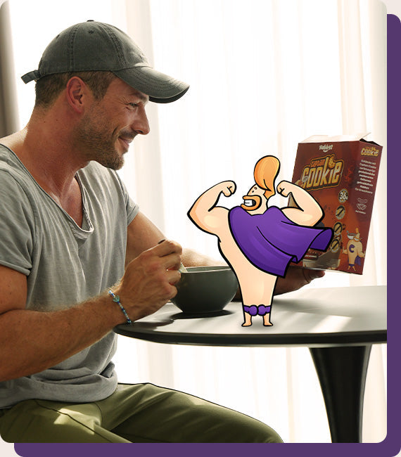 Simon mit Habbys Cereals